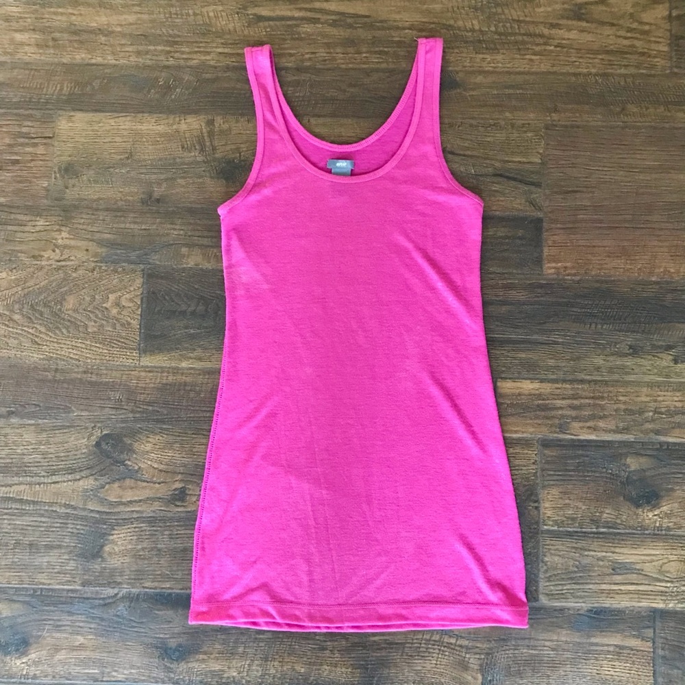 Aerie Sparkly Pink Tank